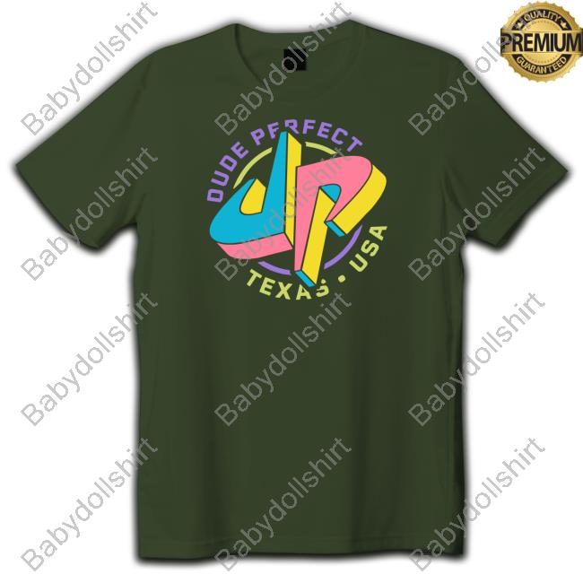 Official Dude Perfect Merch Dude Pacific Texas Usa Tee