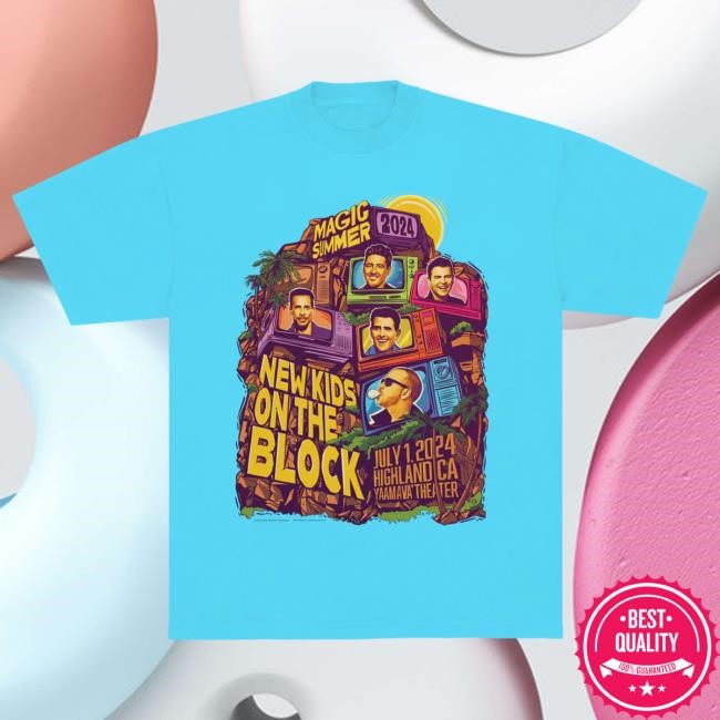 Official New Kids On The Block Merch Store Highland Event T-Shirt Shop Nkotb
