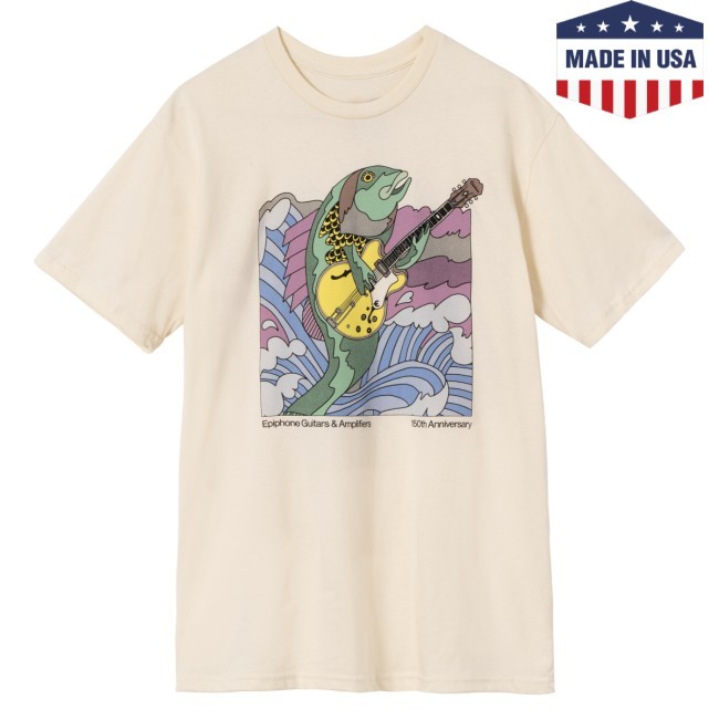 Epiphone 150Th Anniversary Tee (Cream) Shirt