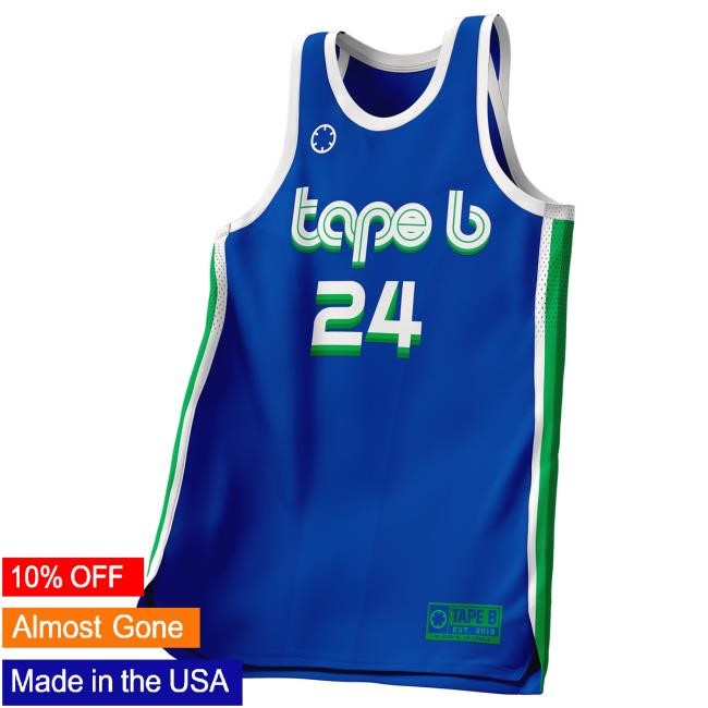Tape B On The Block BasketBall Jersey Tape B Store