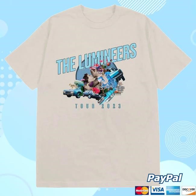 The Lumineers 2023 Tour Tan Retro Shirt - The Lumineers Merch Shop