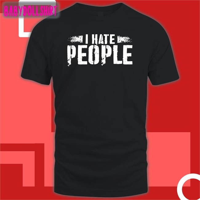 Jerry Recco I Hate People Hoodie Bc Limited Merch