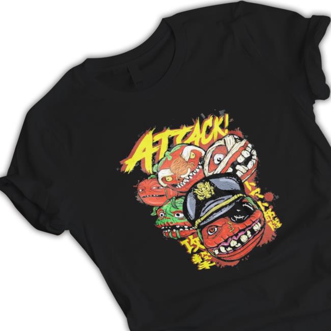 Attack Monsters Vintage Art Sweatshirt