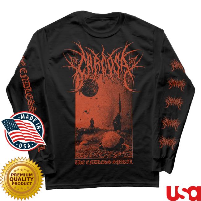 Official Carcosa Merch Store Carcosa The Endless Spiral Long Sleeve Tee Shirt Carcosa Apparel Clothing Shop Carcosabc