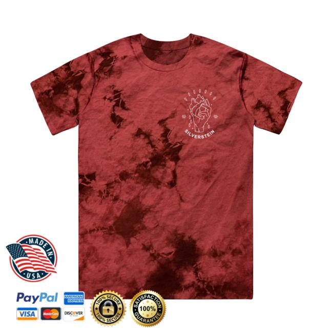 Silverstein Merch Bleeds No More Dye Shirt New Shirt