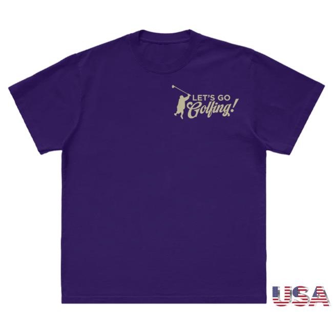 Official Def Jam Store Dj Khaled: Let's Go Golfing T-Shirt - Purple
