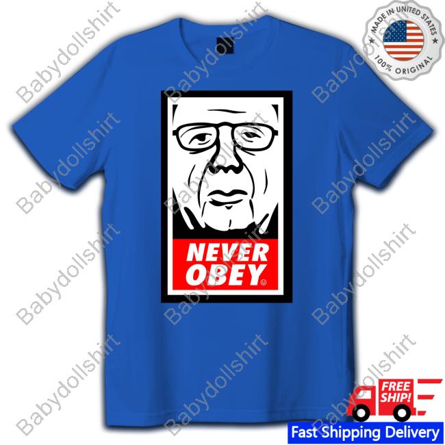 Never Obey Crewneck Sweatshirt