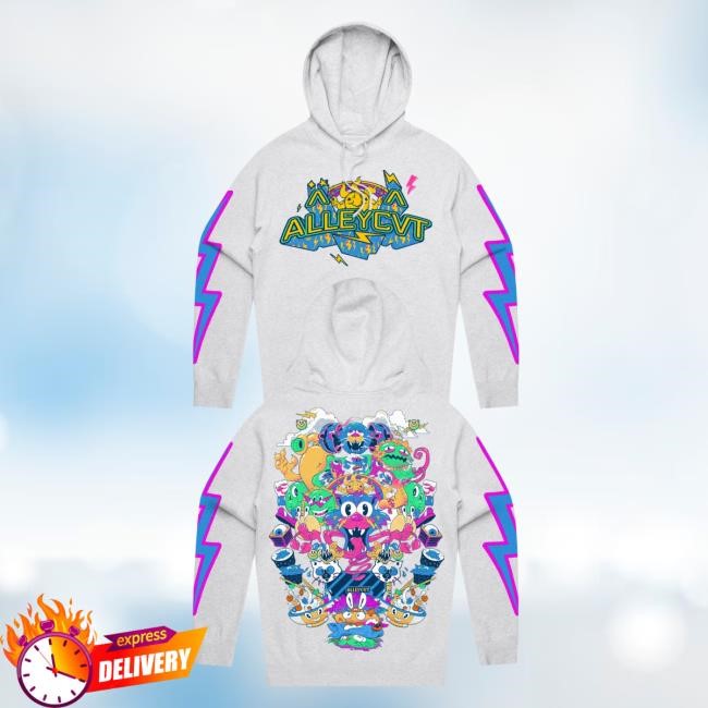 Alleycvt - Psycvtdelic - Grey Midweight Hoody – KT8 Merch Co