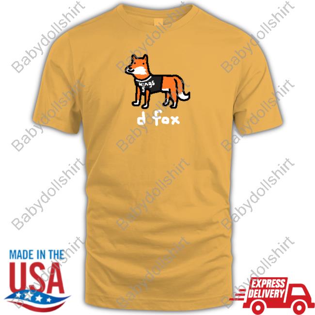 De'aaron Fox D Fox Shirt D Fox T Shirts