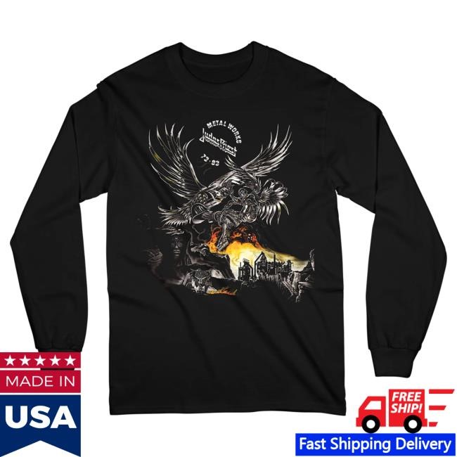 Official Judas Priest Metal Works L/S Tee