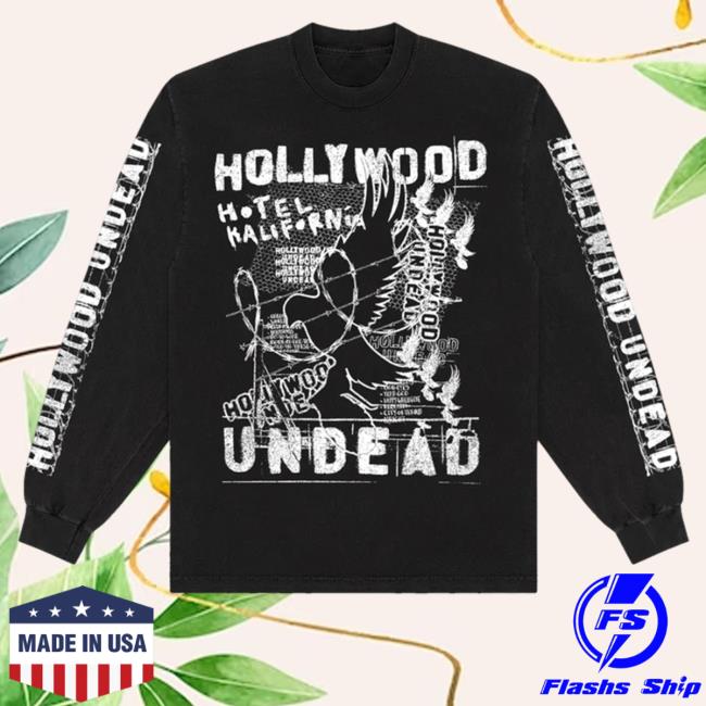 Hollywood Undead Merch Hk Collage Long Sleeve T Shirt