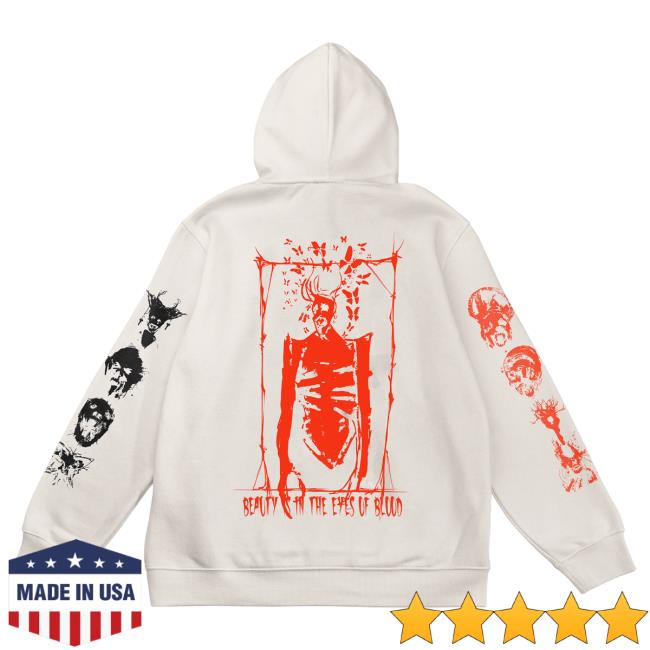 Official Any Means Necessary Clothing Sleep Blooderfly Redfall Beauty Is In The Eys Of Blood Crew Sandshell
