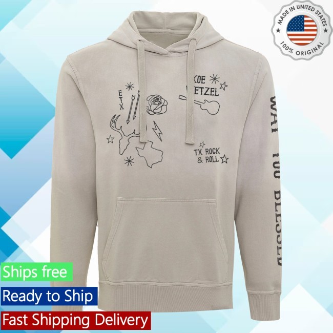 Koe Wetzel Store Way Too Blessed Vanilla Hoodie