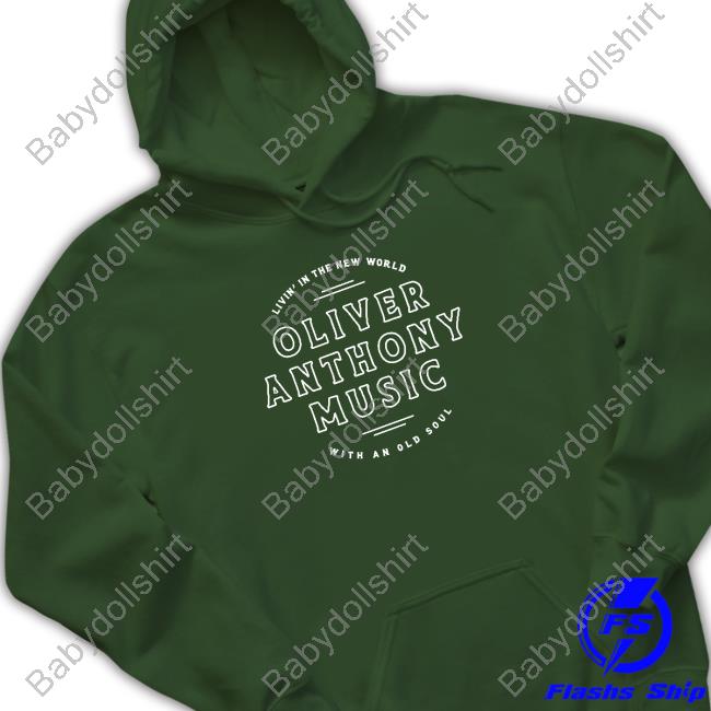 Official Oliver Anthony Music Merch Livin’ In The New World With An Old Soul Oam T-Shirt