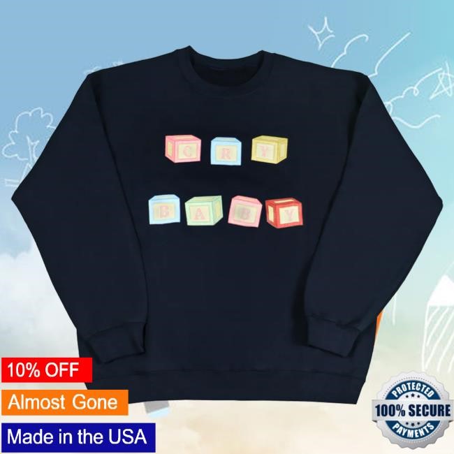 Official Melanie Martinez Merch Store Melanie Martinez Cry Baby Blocks Popover Hoodie Melanie Martinez Apparel Clothing Shop MelanieMartinez