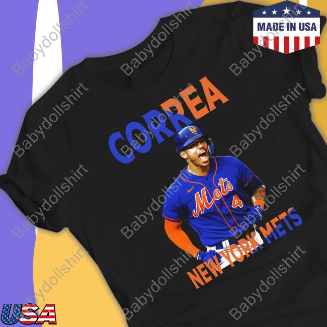 Official Carlos Correa Correa New York Mets T-Shirt