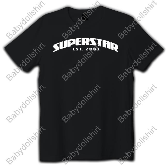 Official Lil Peej Superstar Est 2001 Black Shirt