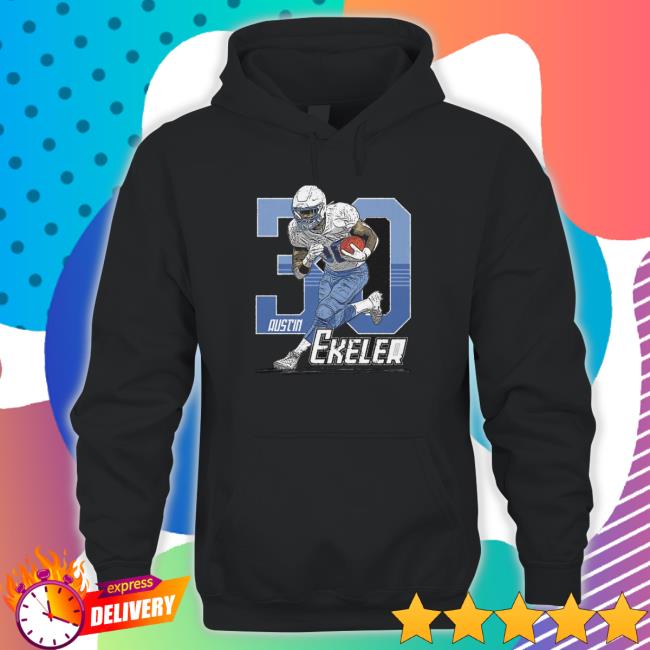 Austin Ekeler Los Angeles Chargers Player Number Hoodie