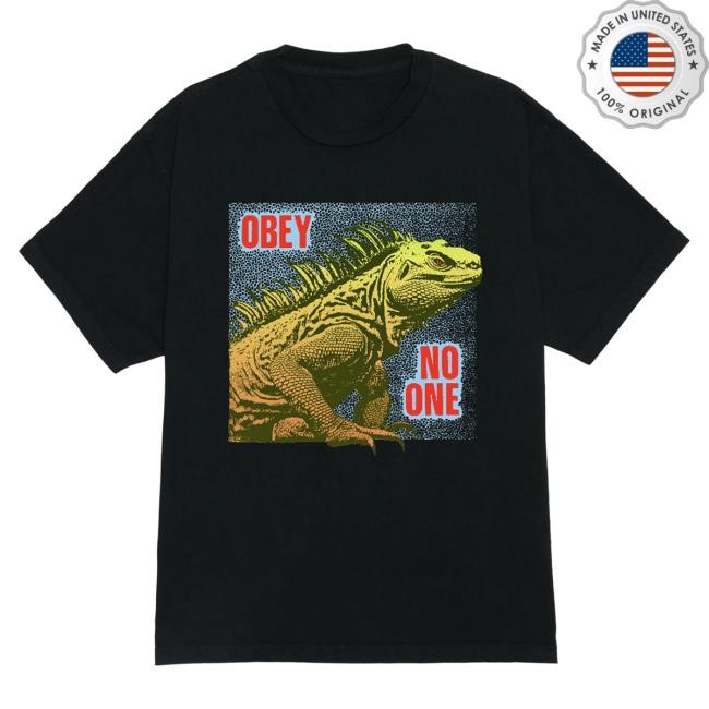 Obey Clothing No One Reptile Pigment Box Shirts
