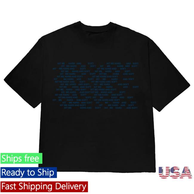 Official Billie Eilish Merch Store Hit Me Hard And Soft Repeat Black Shirt Billie Eilish Apparel Clothing Shop BillieEilish