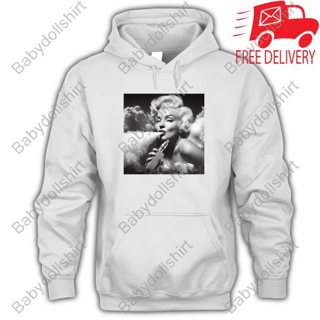 Official Marilyn Monroe Puffing Huge Clouds With Her Epic Vape T Shirts