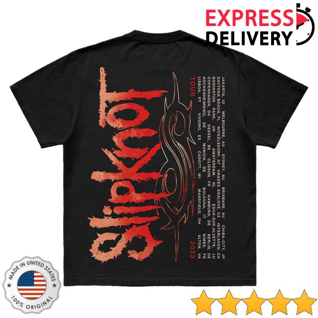 Slipknot Merch Double Portrait Tour 2023 Tee Slipknot Merch Double Portrait Tour 2023 T-Shirt