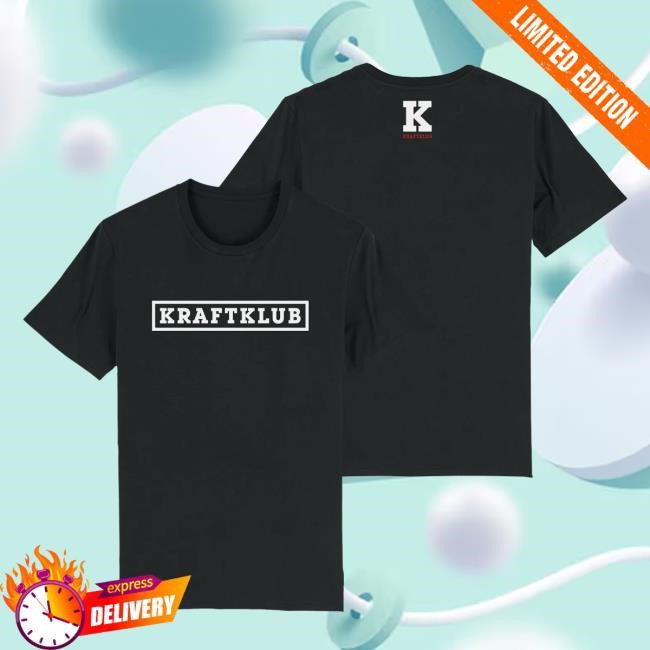 Kraftklub - Tee Shirt - Schriftzug