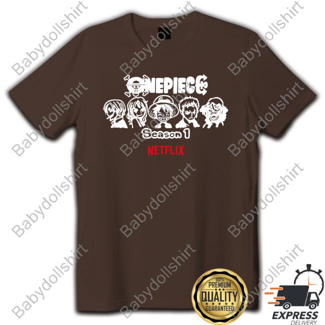 KRMK Kaos T Shirt ONE PIECE NETFLIX SEASON 1 Kaos Anime