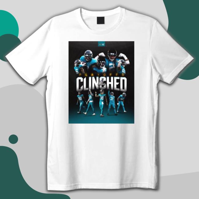 Duuuval Jacksonville Jaguars Playoffs Clinched shirt