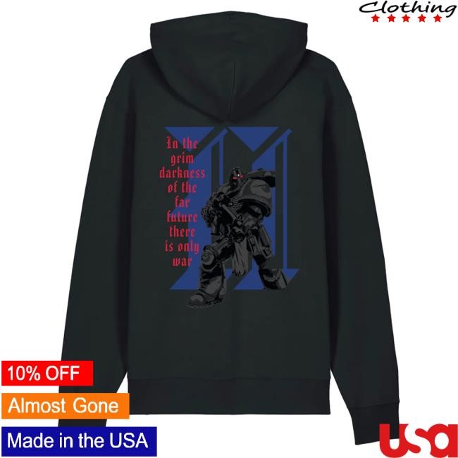 Wardrobe Staple Space Marine 2 Only War Hoodie 2026