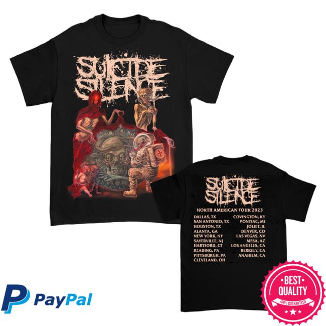 Official Suicide Silence Merch Suicide Silence Remember…You Must Rymd Die Cover Tour Tees SuicideSilence