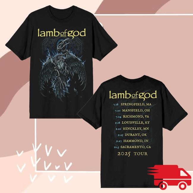 Lamb Of God Official Merch Store Shop HBB Electric Admat Itin New Shirt