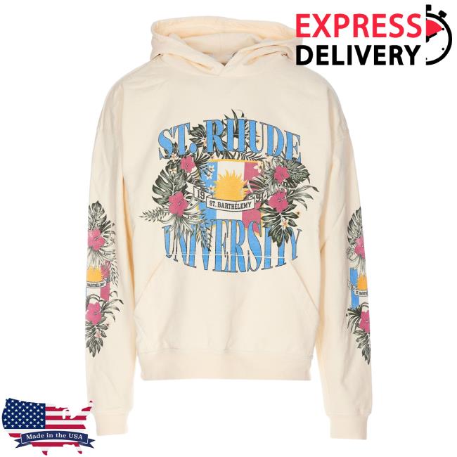 Official Rhude St. Rhude University Print Crewneck