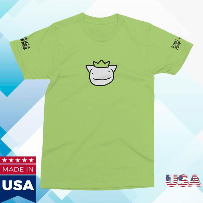 Official Technoblade Merch Store Shop Agro Dream Collaboration Shirt New Lime
