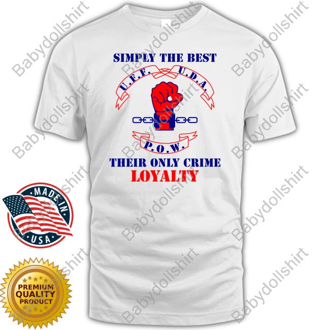 Tina Turner Simply The Best Their Only Crime Loyalty Shirt