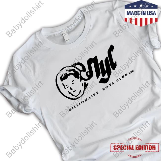 Billionaire Boys Club Nyc Logo Shirt White