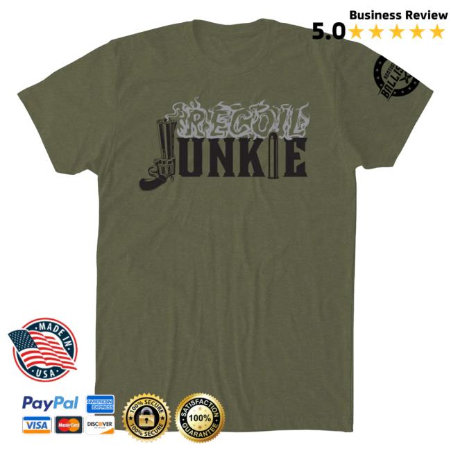 Official Kentucky Ballistics Merch Recoil Junkie Attractive Shirt Kentucky Ballistics Clothing Shop