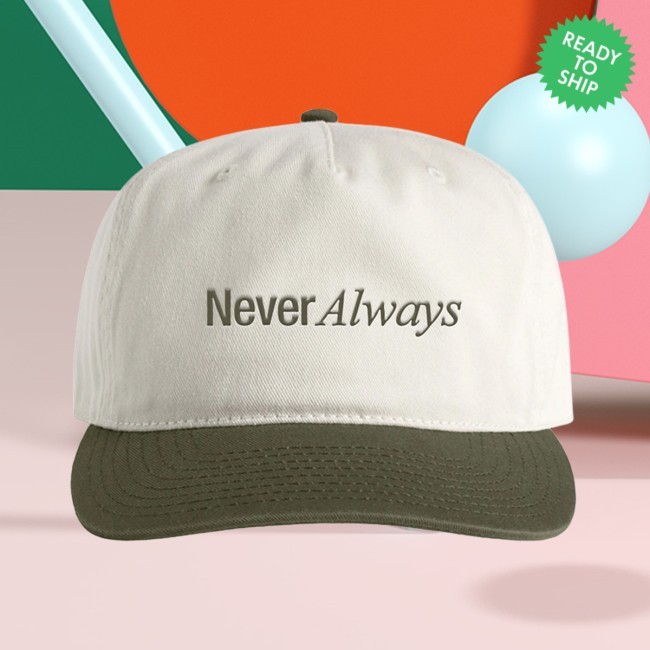 Official NeverAlways Cap - The Band Camino Merch