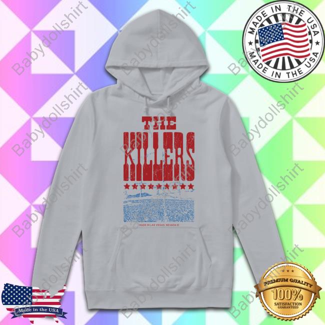 Official The Killers Merch Made In Las Vegas Crewneck
