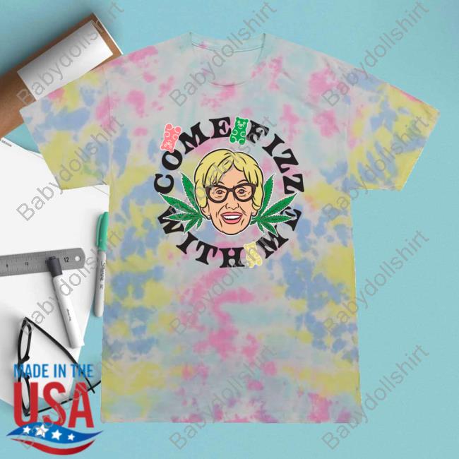 Official Ymh Studios Come Fizz With Me Tie Dye Shirt Ymhstudios