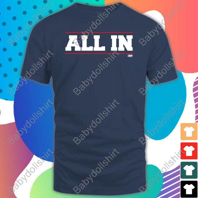 Aew All In Logo Shirt
