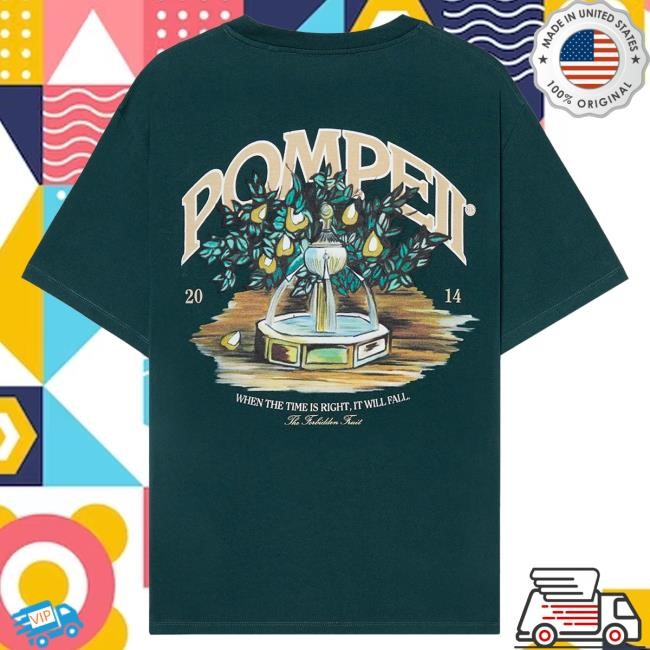 Fountain Pine Graphic Crew | Buy Official Pompeii Apparel