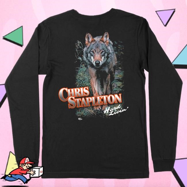 Chris Stapleton Stapleton Wolf Long Sleeve T-Shirt