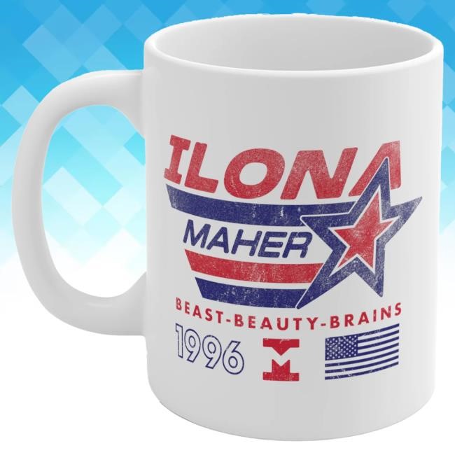 Official Ilona Maher Merch Store Shop Ilona Maher Red, White & Season 2 Mug IlonaMaher