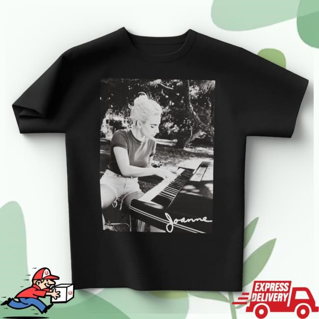 Joanne Piano New T-Shirt Lady Gaga Merch Shop