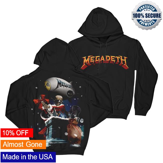 Megadeth Merch Vic Christmas Hoody