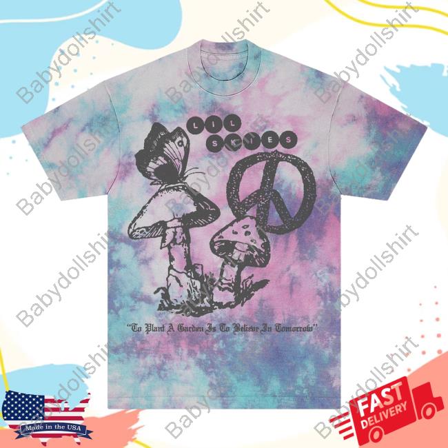 Official Lil Skies Clothing Store Shop Believe In Tomorrow Tie Dye Tee Lilskies Merch