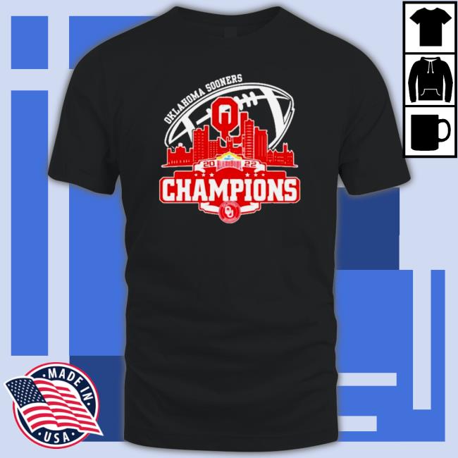 Official Oklahoma Sooners Logo Alamobowl City 2022 Champions Hooded Sweatshirt