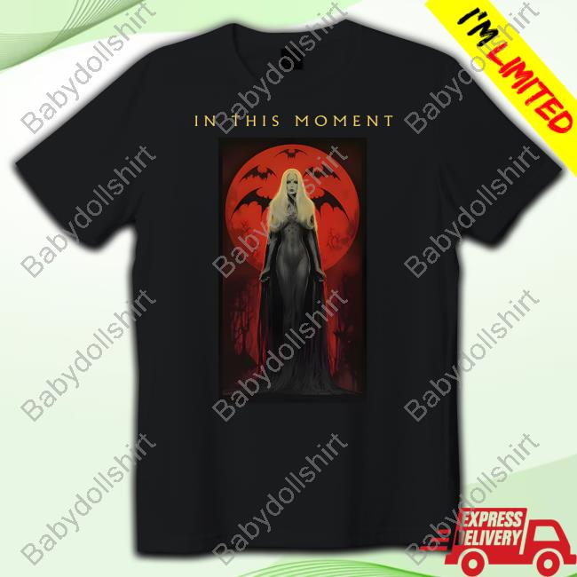 In This Moment Merch Batty Night Shirt