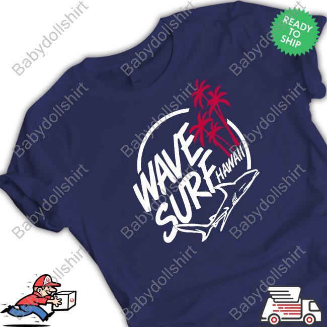Official Wave Surf Hawaii T Shirts